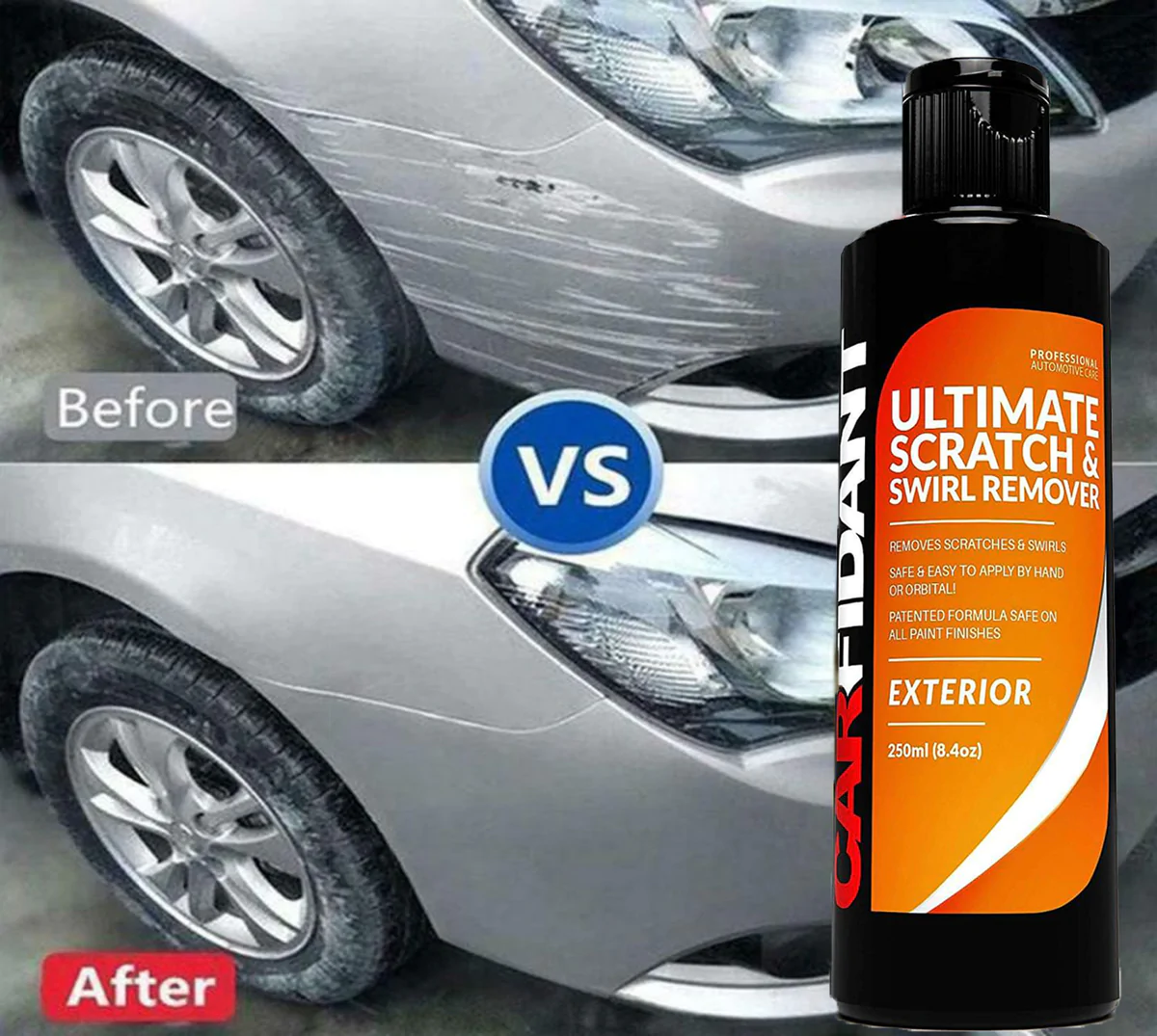 5) CARFIDANT Ultimate Scratch and Swirl Remover Car Polish (8.4 oz)